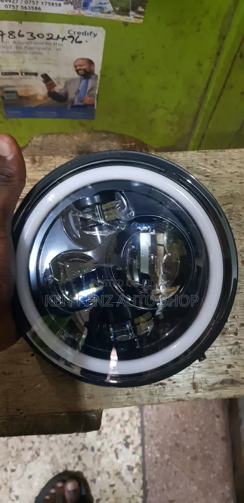 Hillux and Landcruiser LED Round Lights