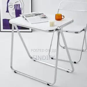 Acrylic Folding
Chair and Table for Living Room