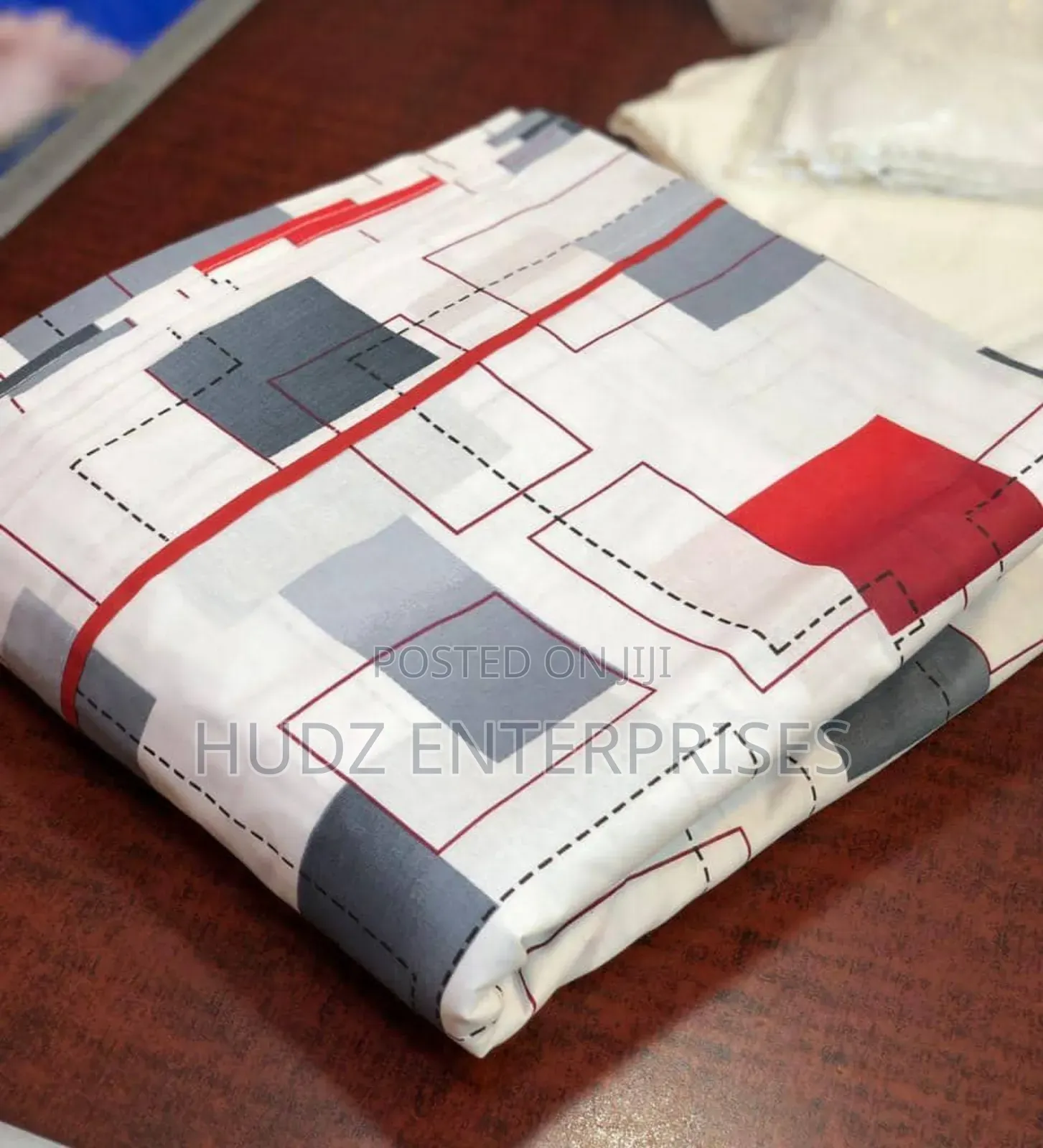 6pc Bedsheeets Cotton 7x7 Puzzled
