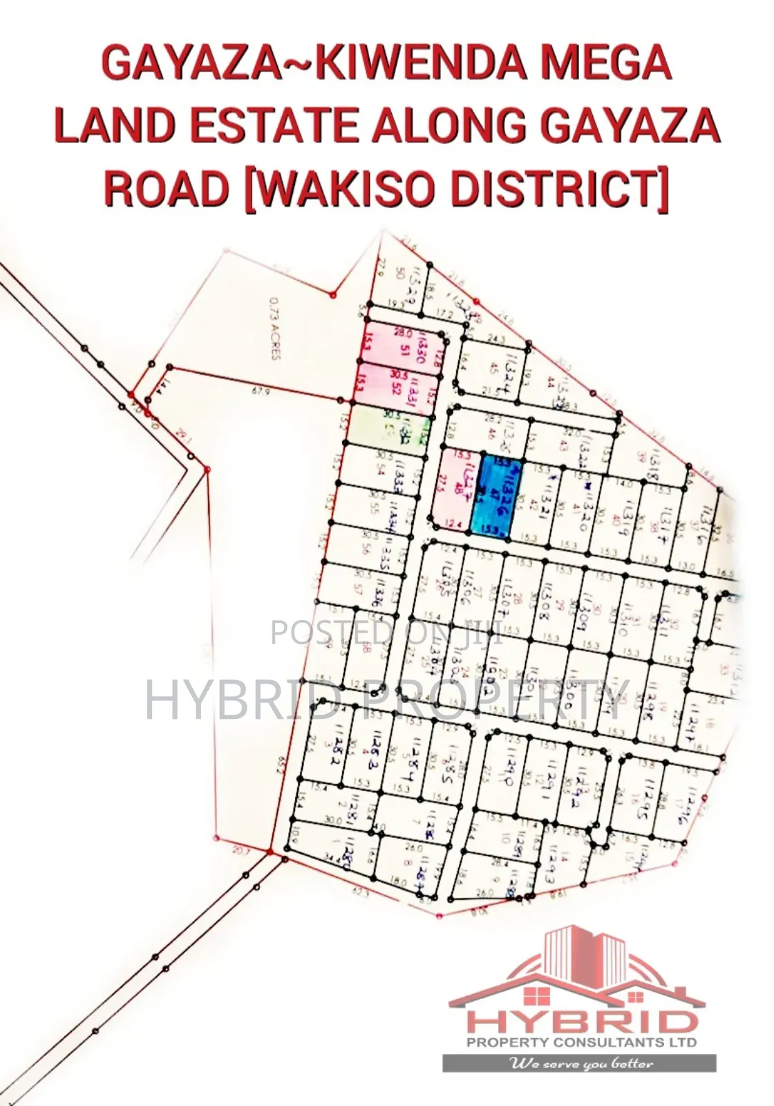 Prime Plots for Sale at Gayaza~Kiwenda Mega Estate~Gayaza Rd