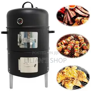 3 in 1 Multifunction BBQ Grill and Smooker