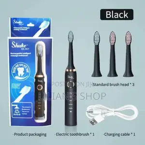 Shuke Waterproof Adult Rechargeable Massage Electric Brush