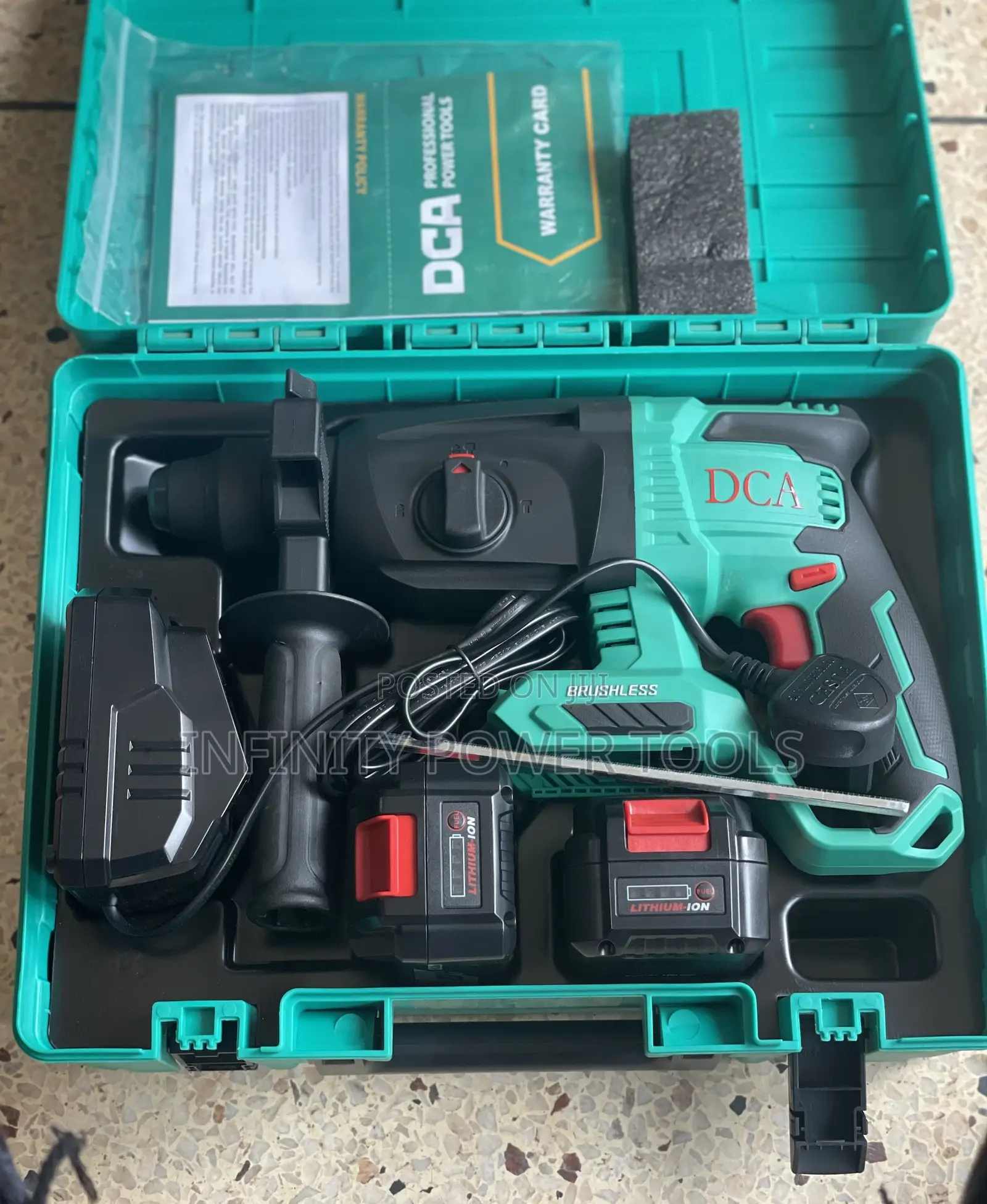 Cordless Brushless Rotary Hammer