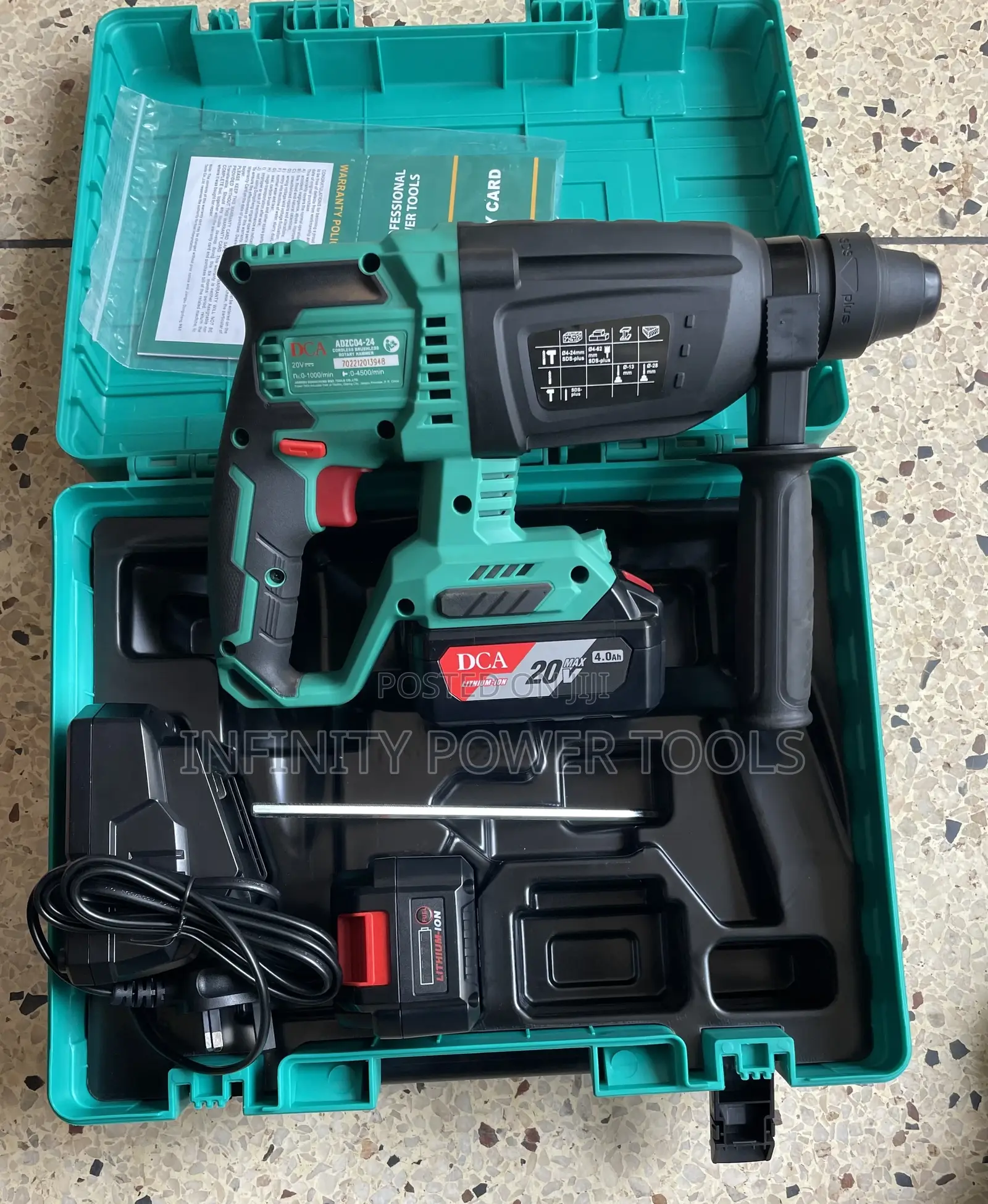 Cordless Brushless Rotary Hammer