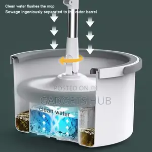 360 Hand Free Microfiber Mop and Bucket Set