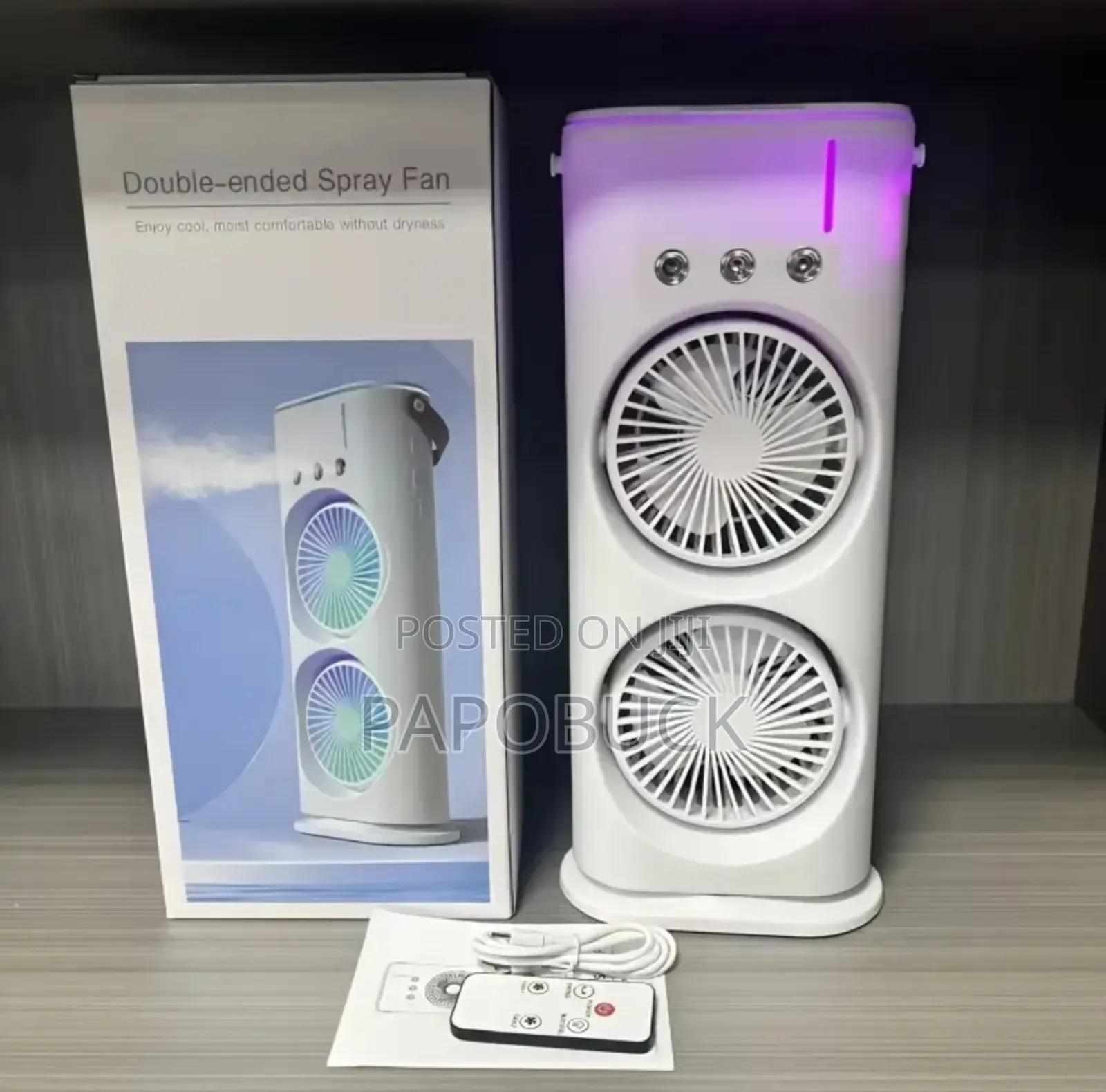 Double Ended Spray Fan Humidifier