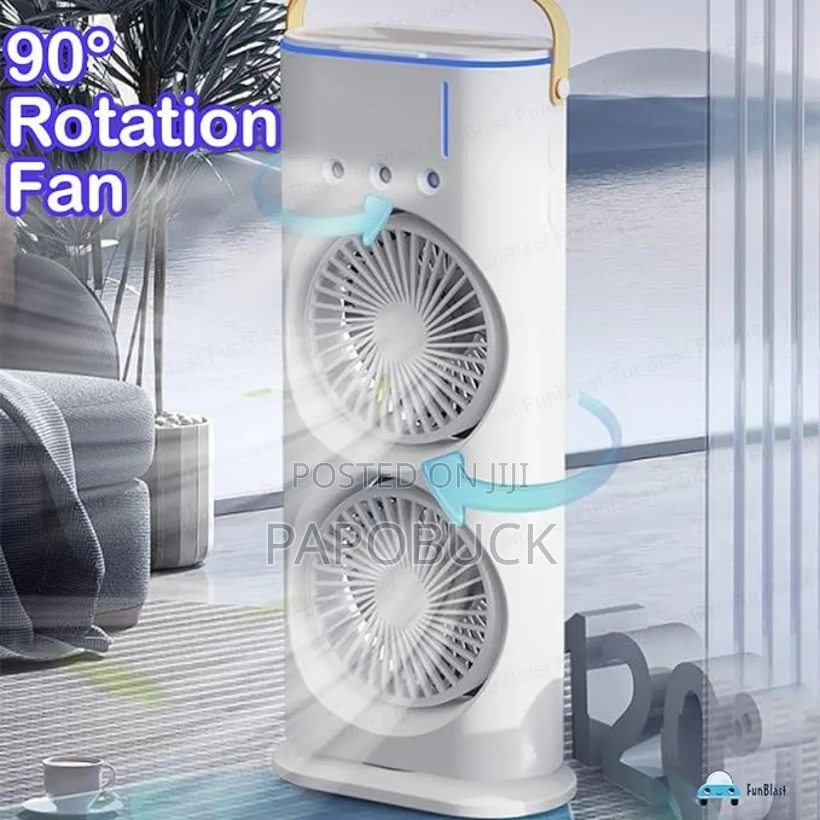 Double Ended Spray Fan Humidifier