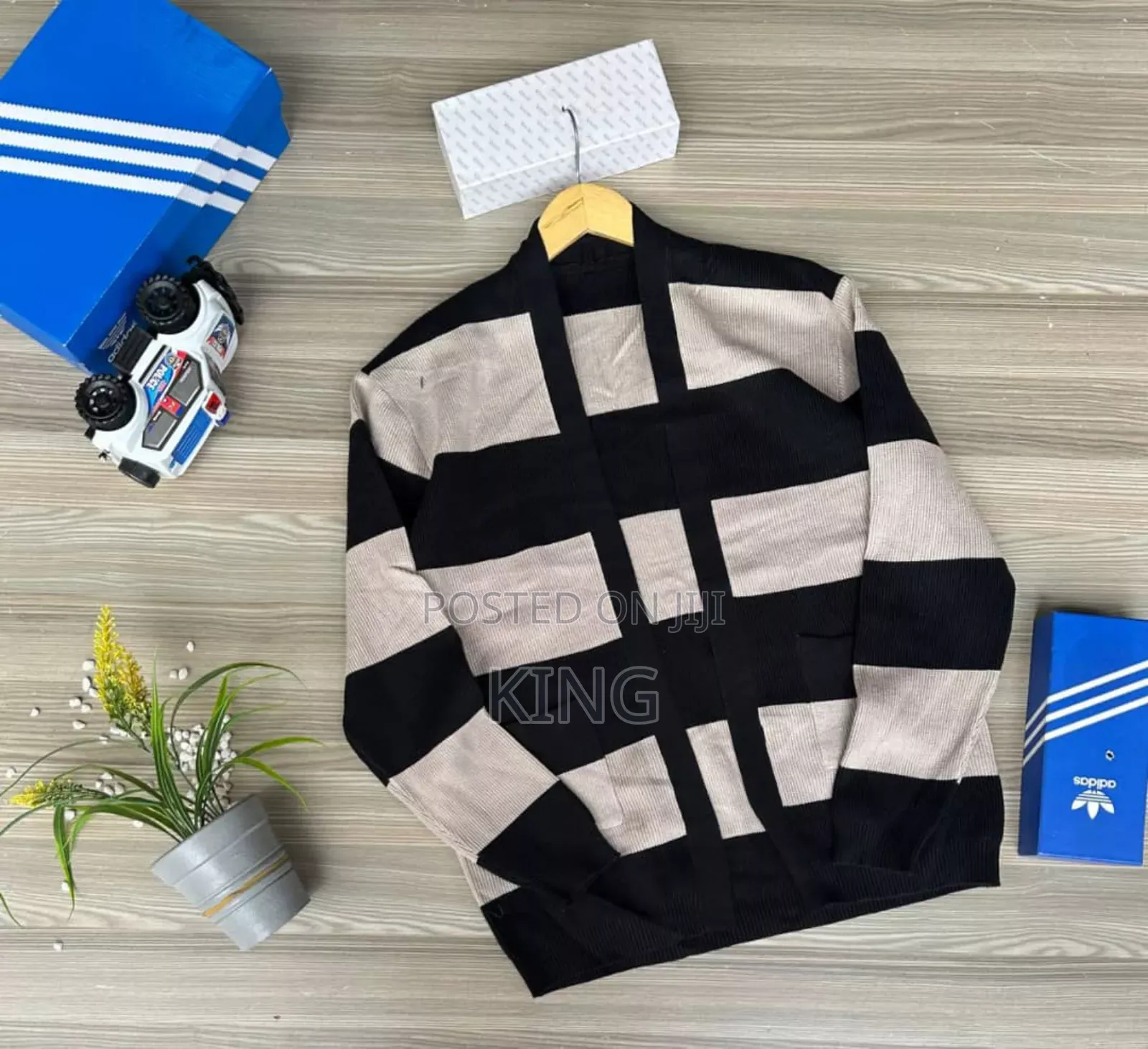 Travis Throw on Sweater. Stylish