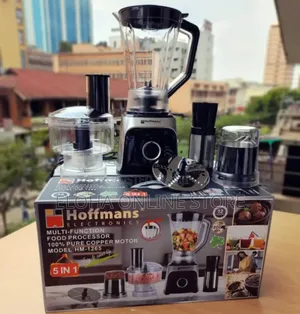 Hoffmans 5in1 / 5 in 1 Electric Blender / Food Processor