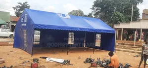 Ordinary Church Tent Covered Three Sides
