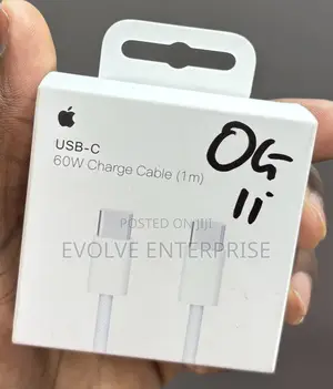 Original Apple USB-C 60W Charger Cable 1M