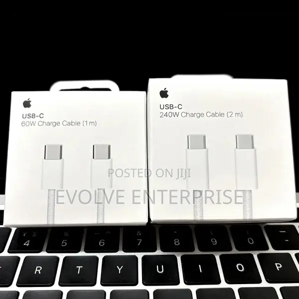 Original Apple USB-C 60W Charger Cable 1M