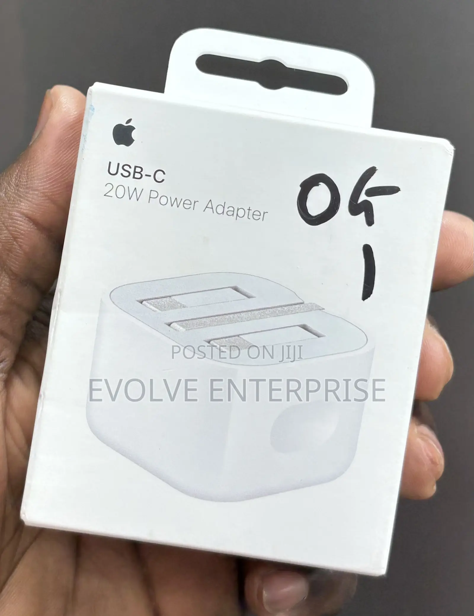 Apple 20w Usb-C Power Adapter Faster Charging Type-C Charger