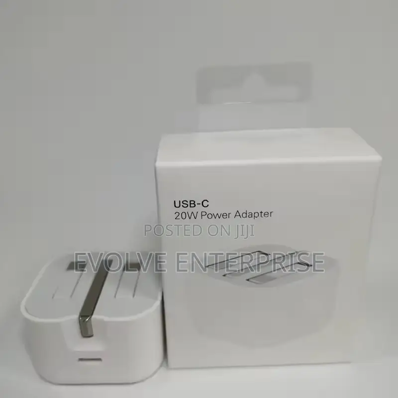 Apple 20w Usb-C Power Adapter Faster Charging Type-C Charger