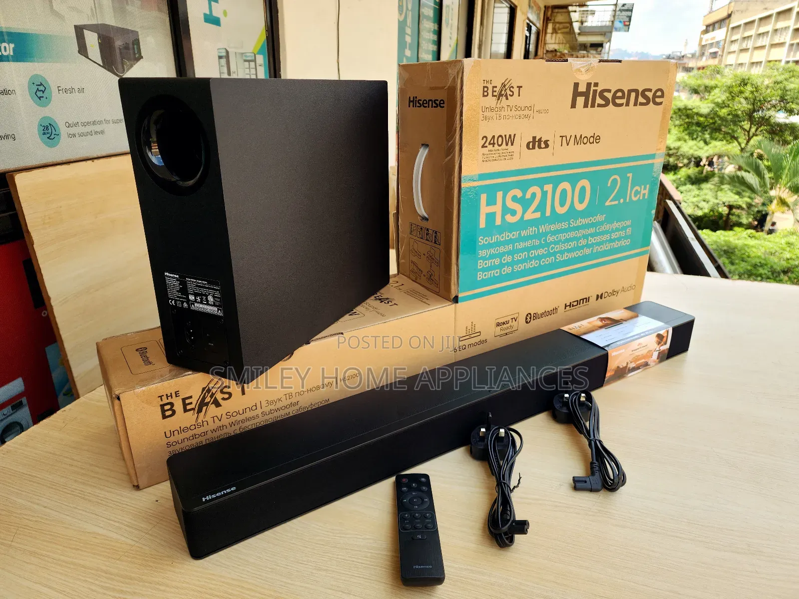 Hisense Beast Hs21000 2.1channnel Soundbar