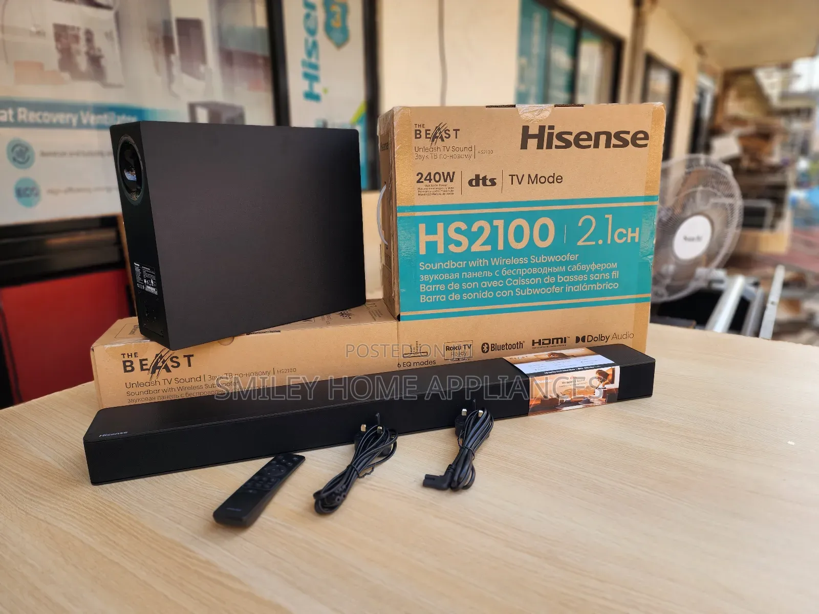 Hisense Beast Hs21000 2.1channnel Soundbar