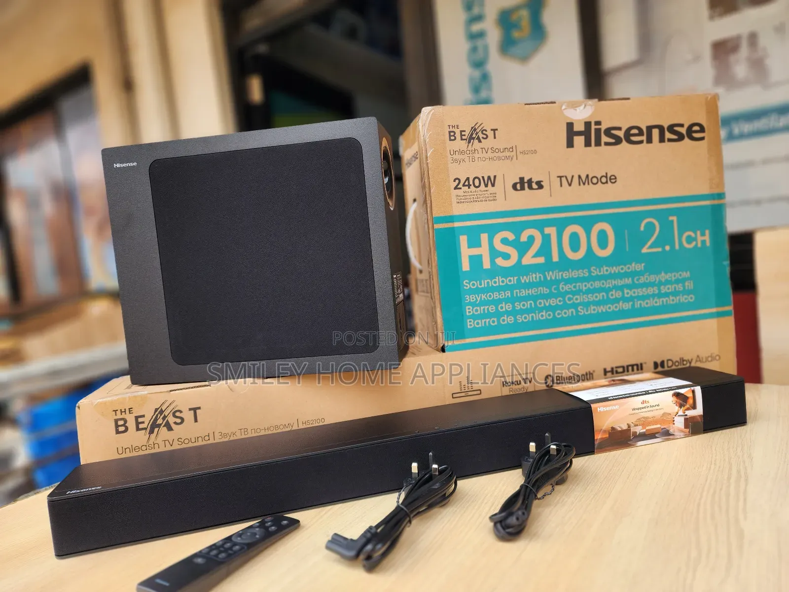 HS2100 Beast Hisense Soundbar