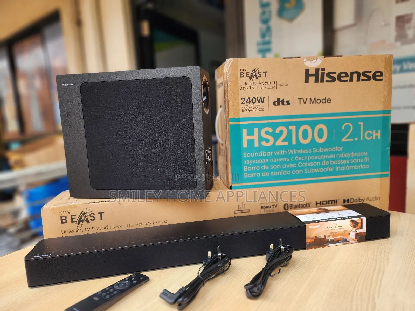 Hisense Soundbar 2.1channel HS2100