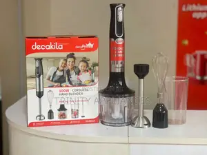 Decakila 100W 5-in-1 Rechargeable Cordless Hand Blender