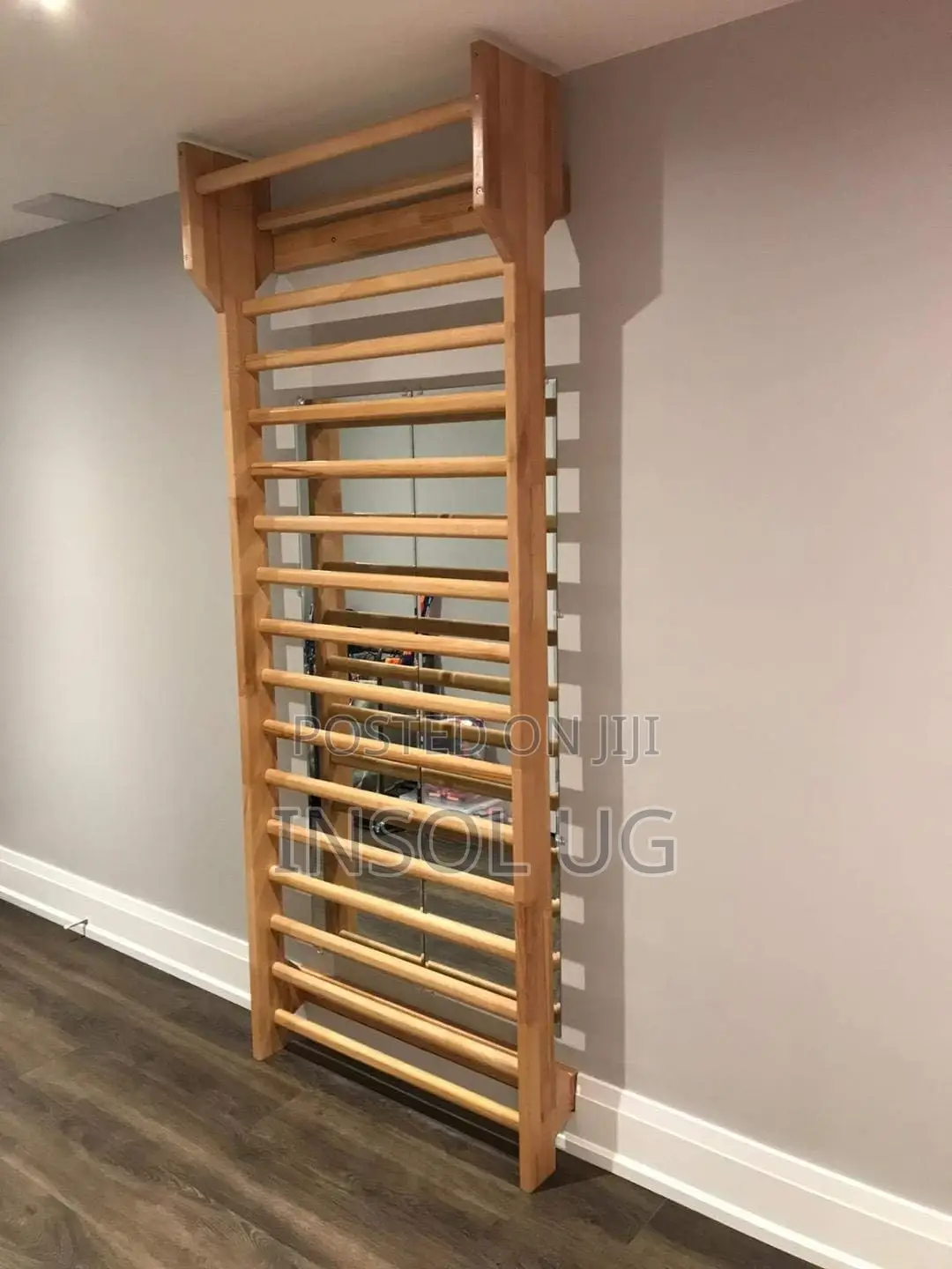 Wooden Wall Bars for Exercise