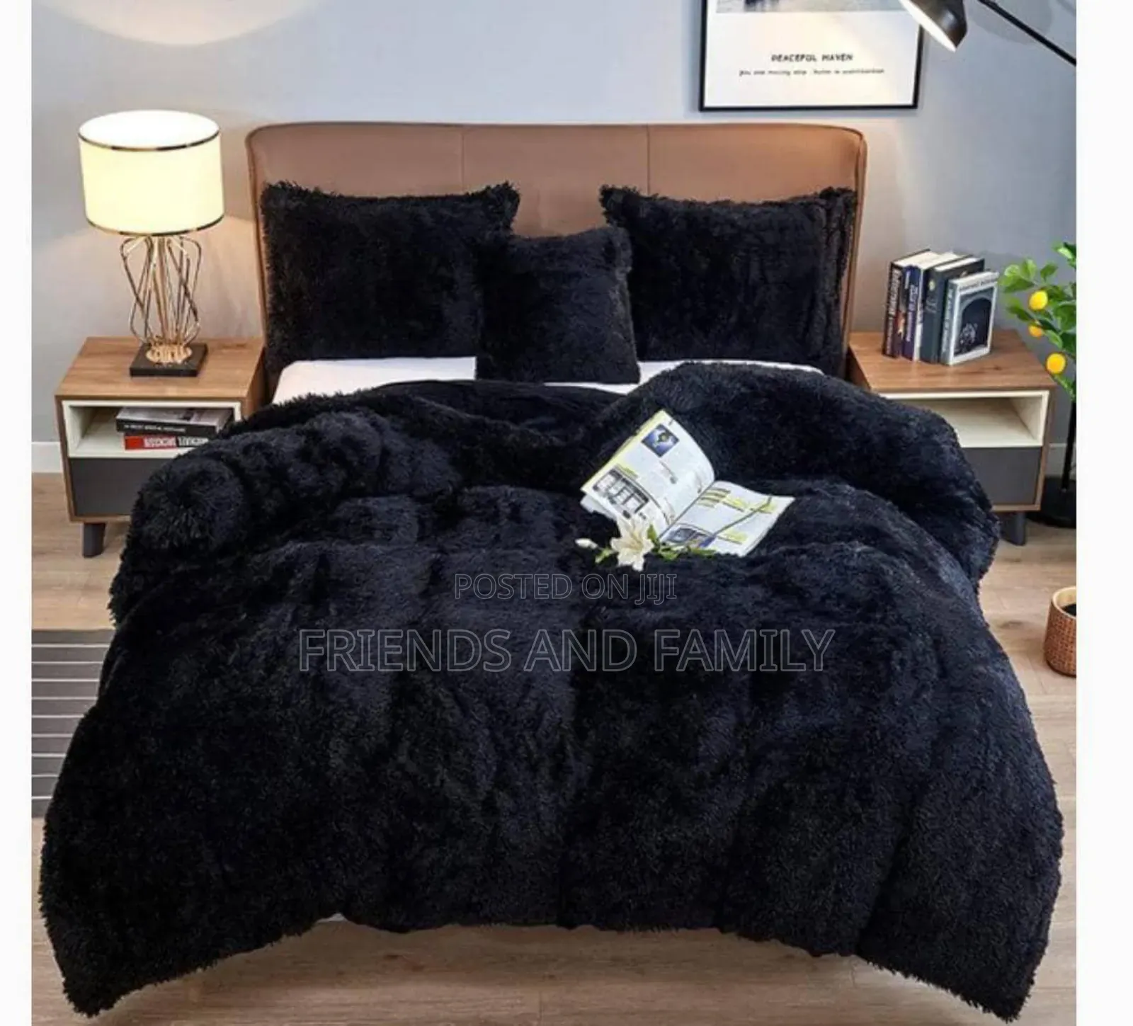 Nice Bed Cover 4 Peace 6*5.