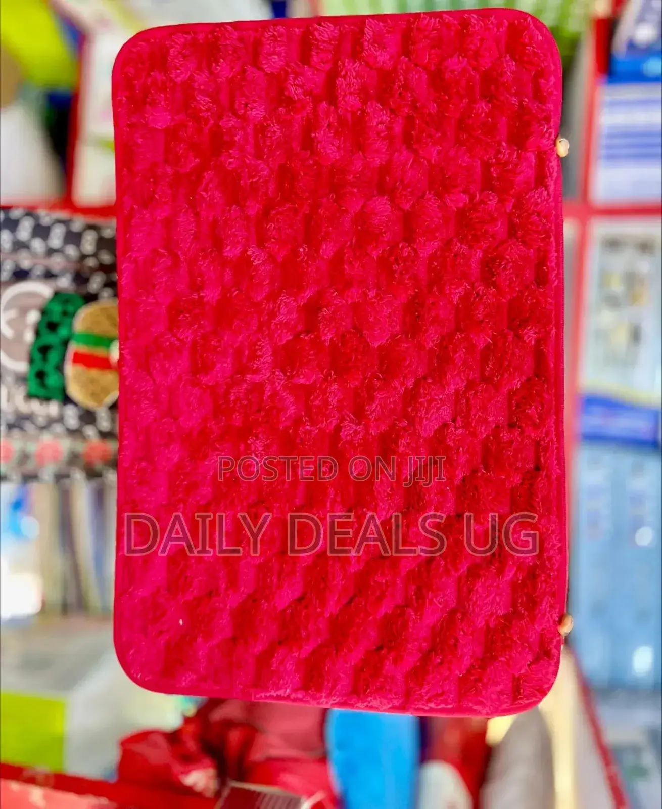 Red Door Mat