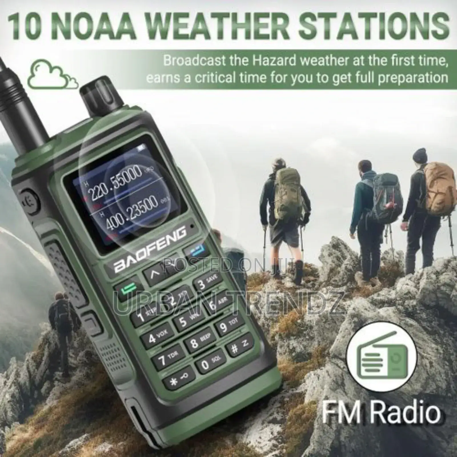 Baofeng UV-17R Ham Radio Upgrade Uv-5r Two Wayradiolongrange