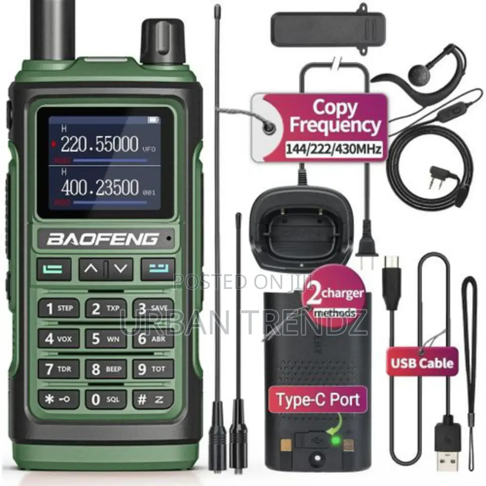Baofeng UV-17R Ham Radio Upgrade Uv-5r Two Wayradiolongrange