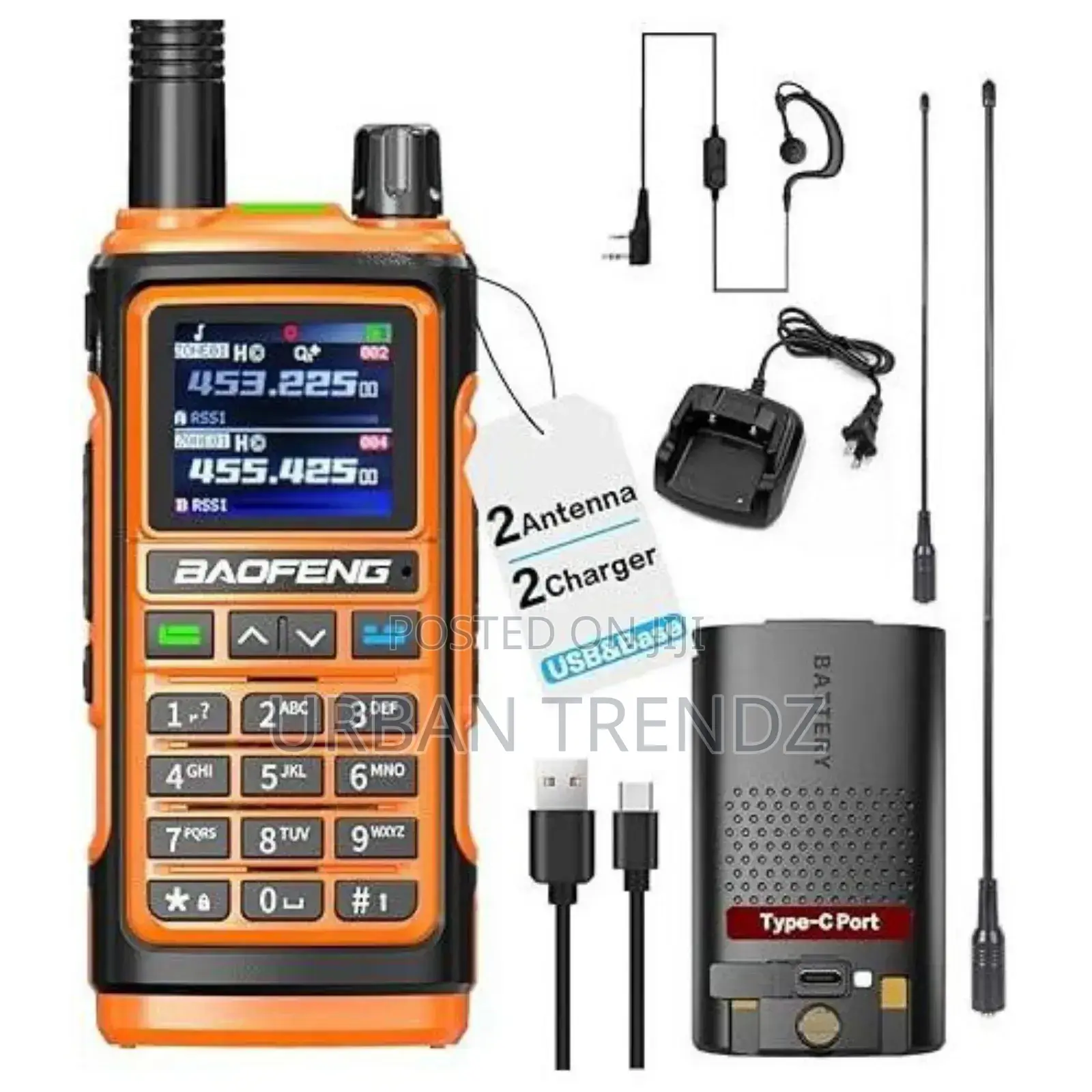 Baofeng UV-17R Ham Radio Upgrade Uv-5r Two Wayradiolongrange