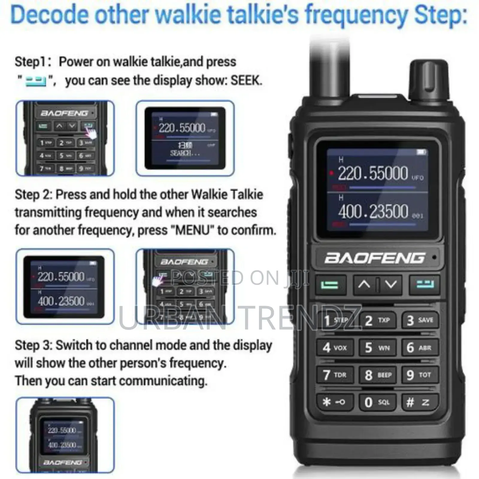 Baofeng UV-17R Ham Radio Upgrade Uv-5r Two Wayradiolongrange