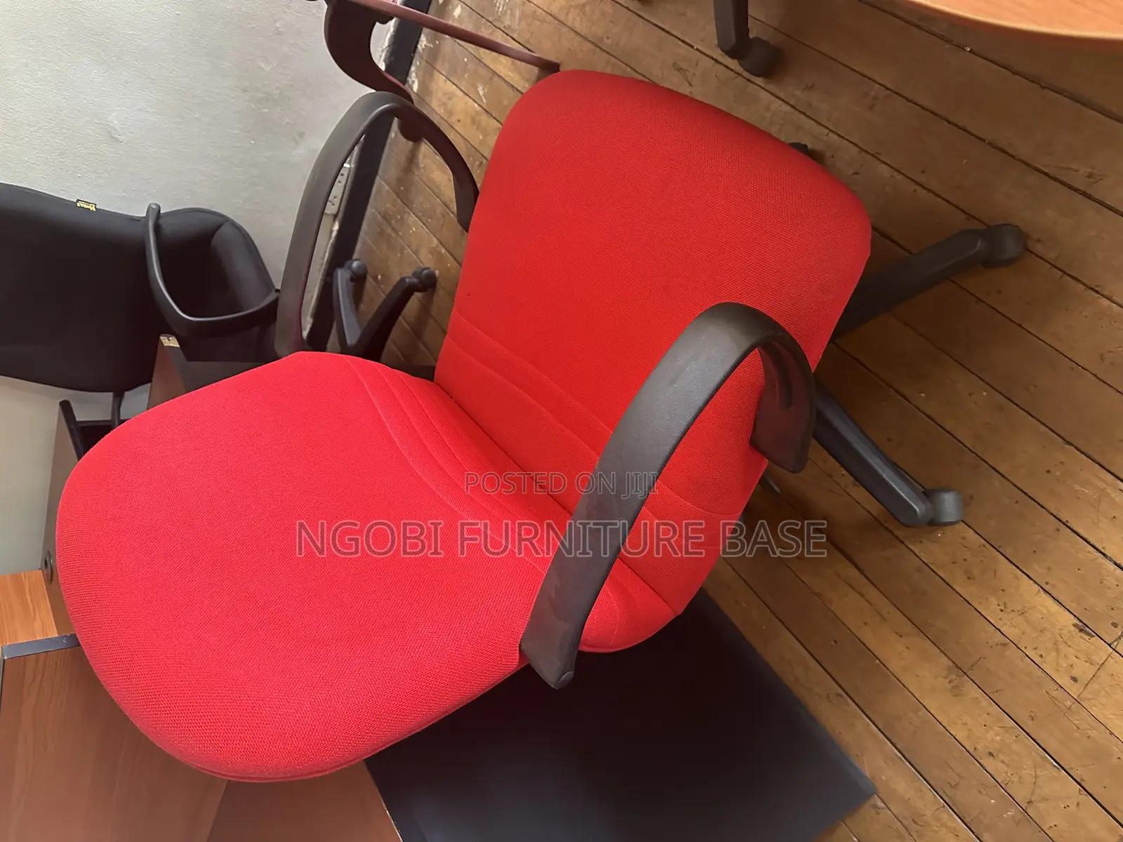 Office Chairs Blue and Red