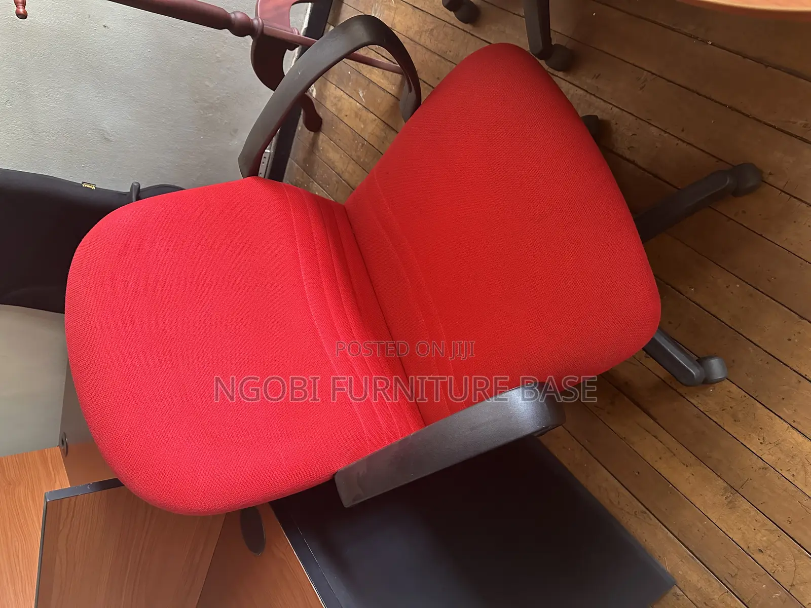 Office Chairs Blue and Red
