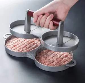 Double Hole Burger Press Maker