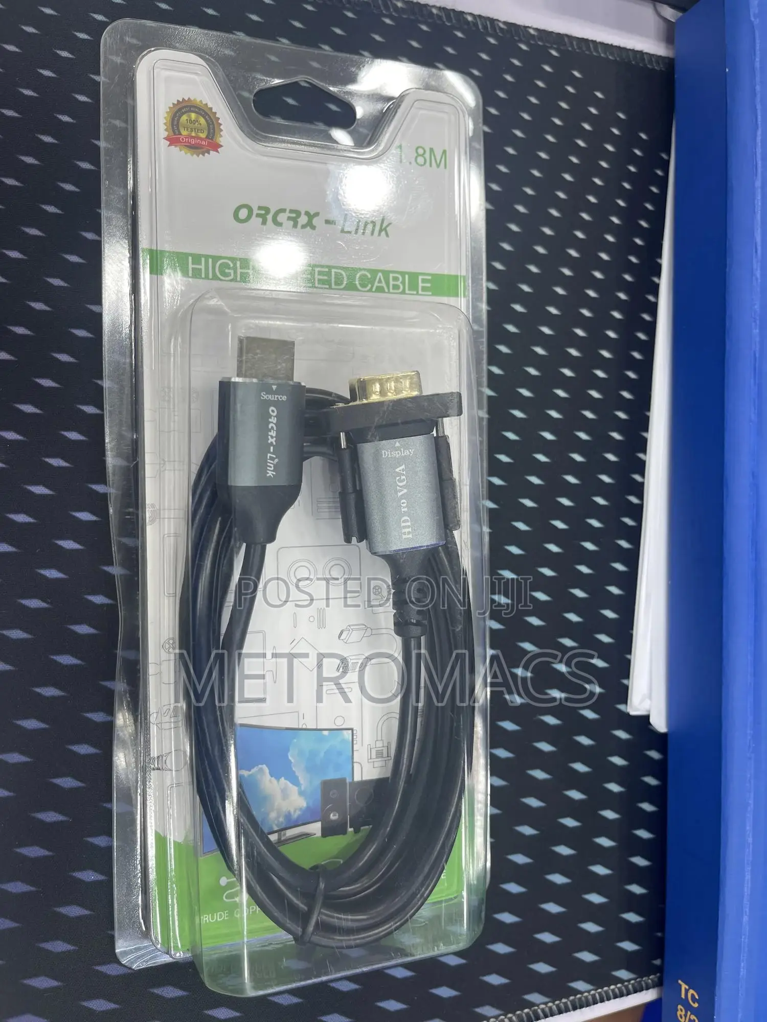 1.8M High Quality Orcrx-Link VGA to HDMI Cable