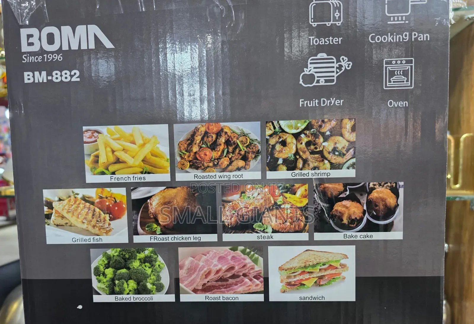 Boma Duo Tray 10 Litres Air Fryer