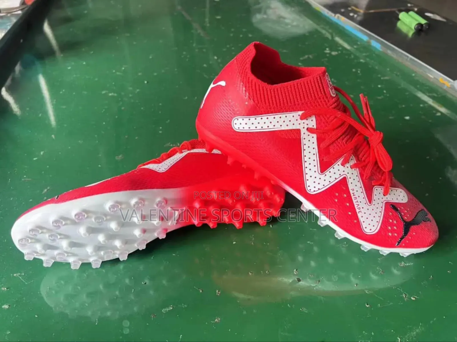 Red Colour Puma Boots