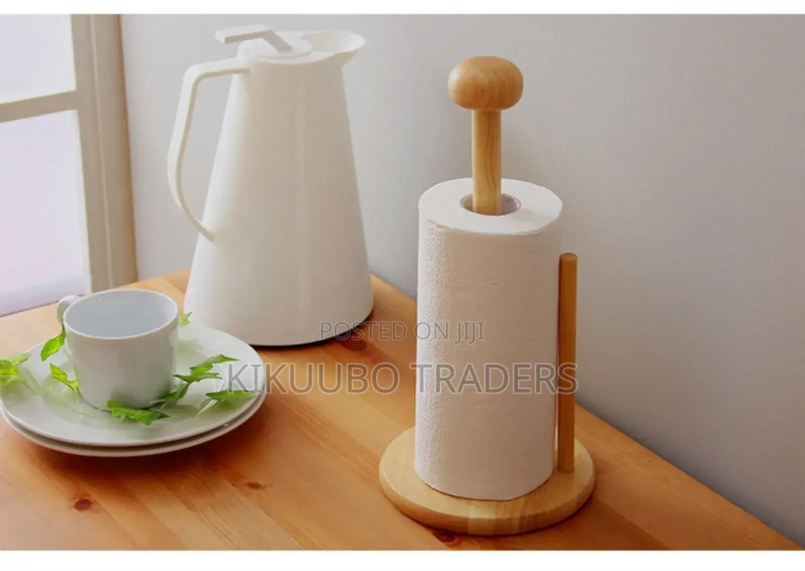 Portable Wooden Tissue Holder