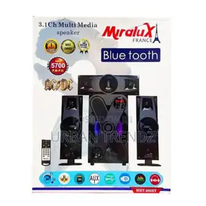 Miralux 3.1 Channel Subwoofer 200BT - Black
