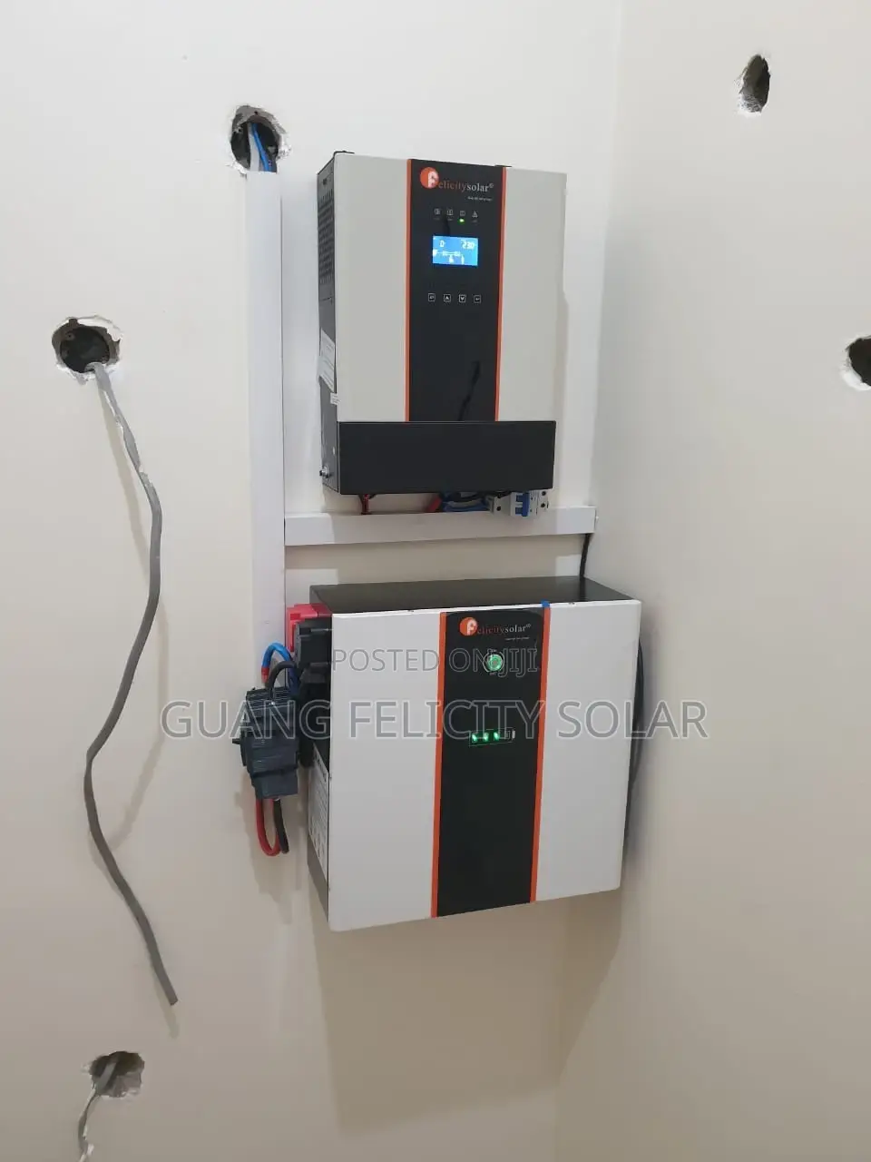 5kwh 200ah 24v 3kva Hybrid Backup System