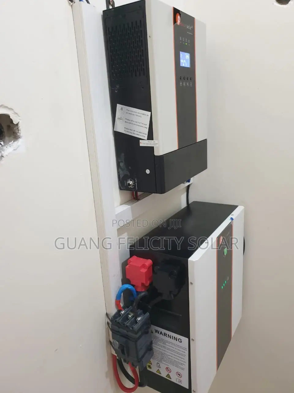 5kwh 200ah 24v 3kva Hybrid Backup System