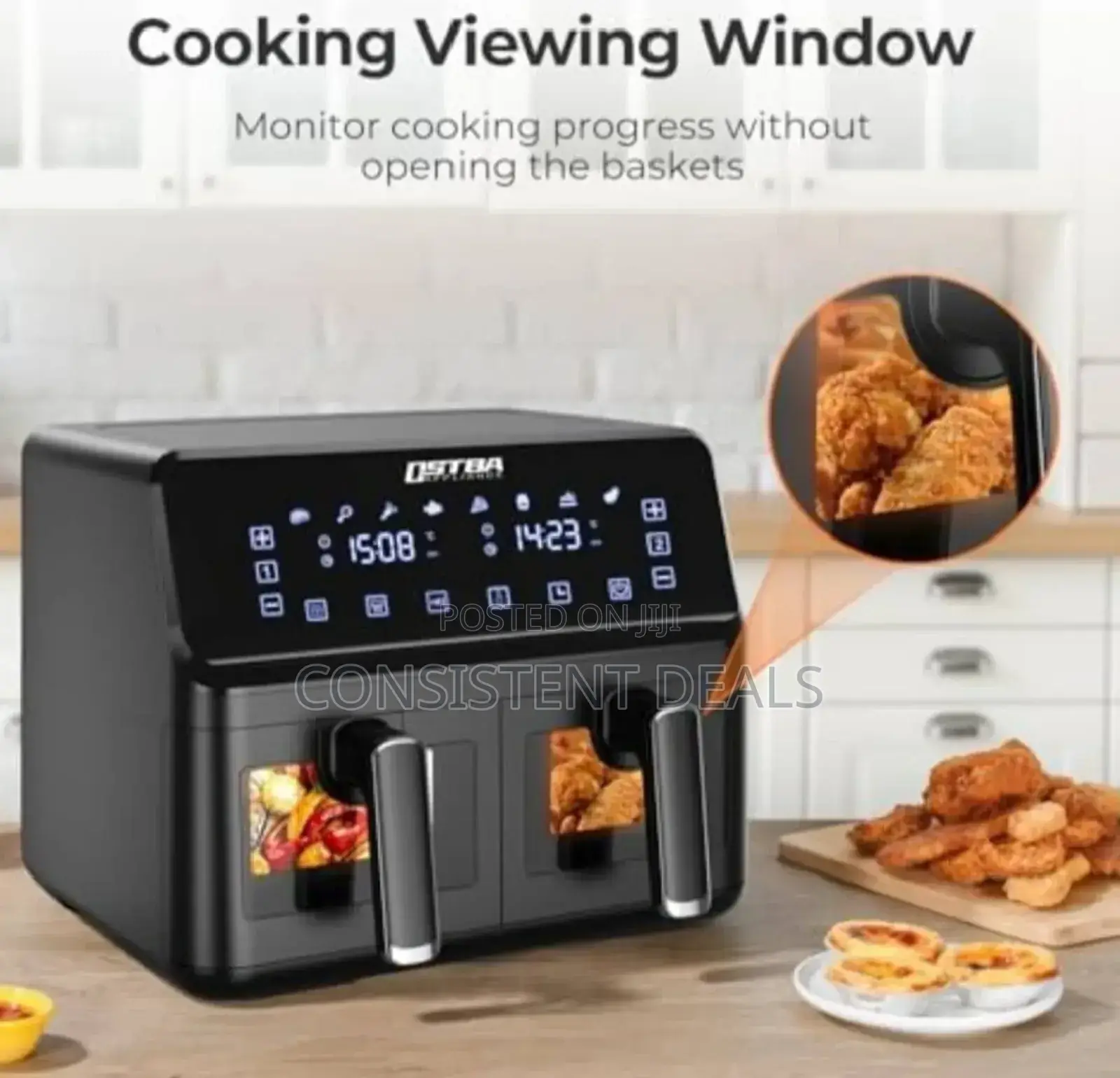 BOMA Dual Tray 10L Air Fryer