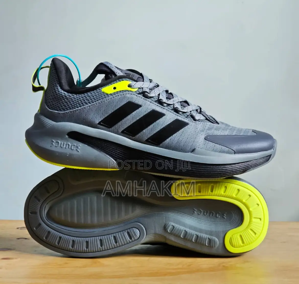 Classic Adidas Alpha Bounce Comfortable Sneakers in Stock