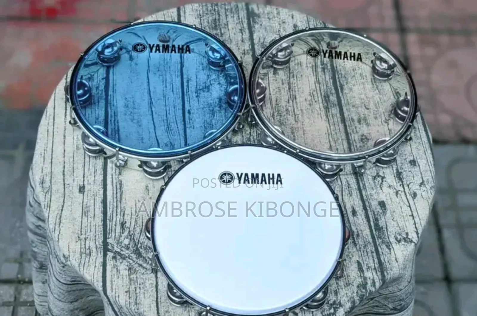 Stainless Steel Drum Percussion Tambourines | FREE Key Tuner