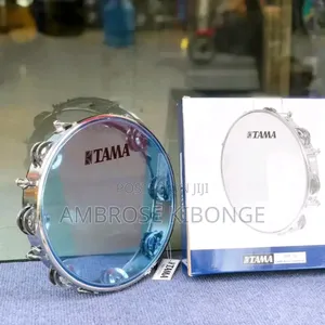 Stainless Steel Drum Percussion Tambourines | FREE Key Tuner