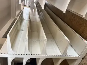 Supermarket Shelves Brand New Both Wall and Middle