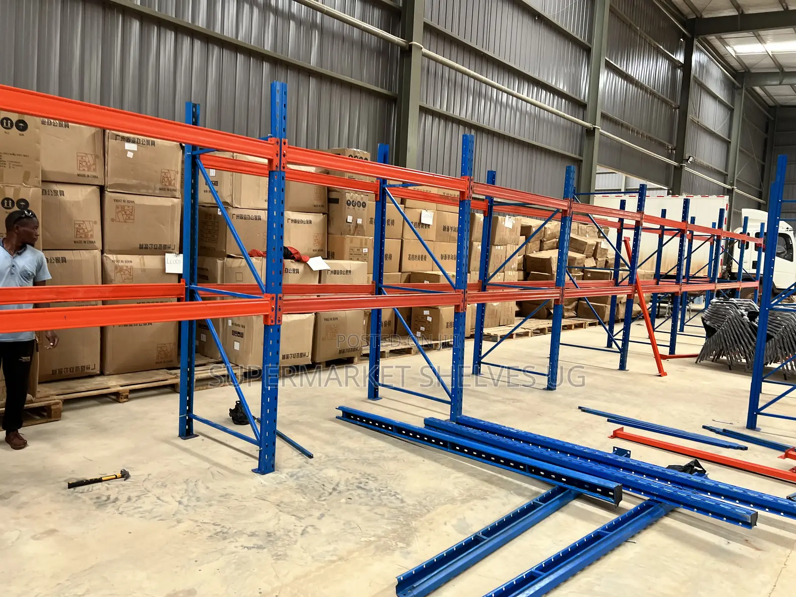 Warehouse Racks or Shelving on Sale at 2.5m