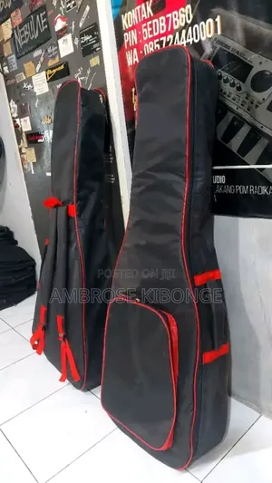 Full Size 42inch Portable Double Padded Acoustic Guitar Bag.