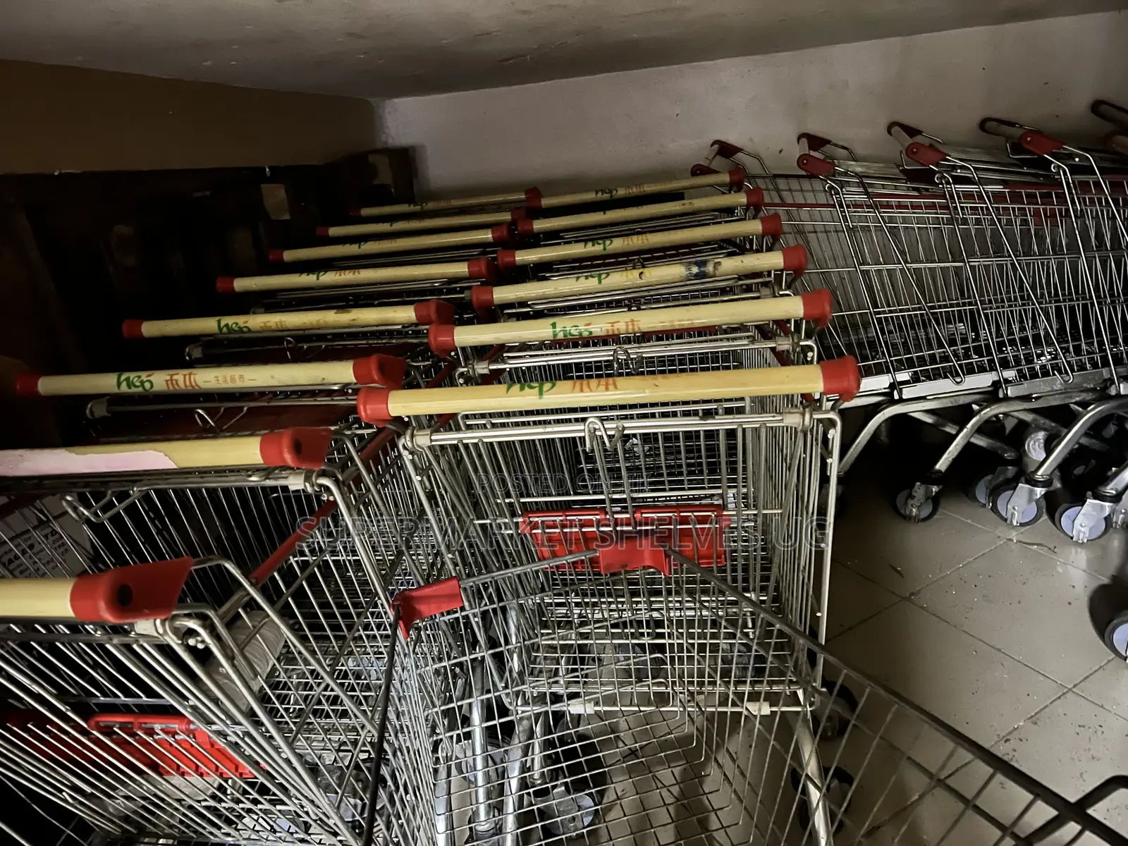 Supermarket Trolleys Plus Buskets on Sale at 280000