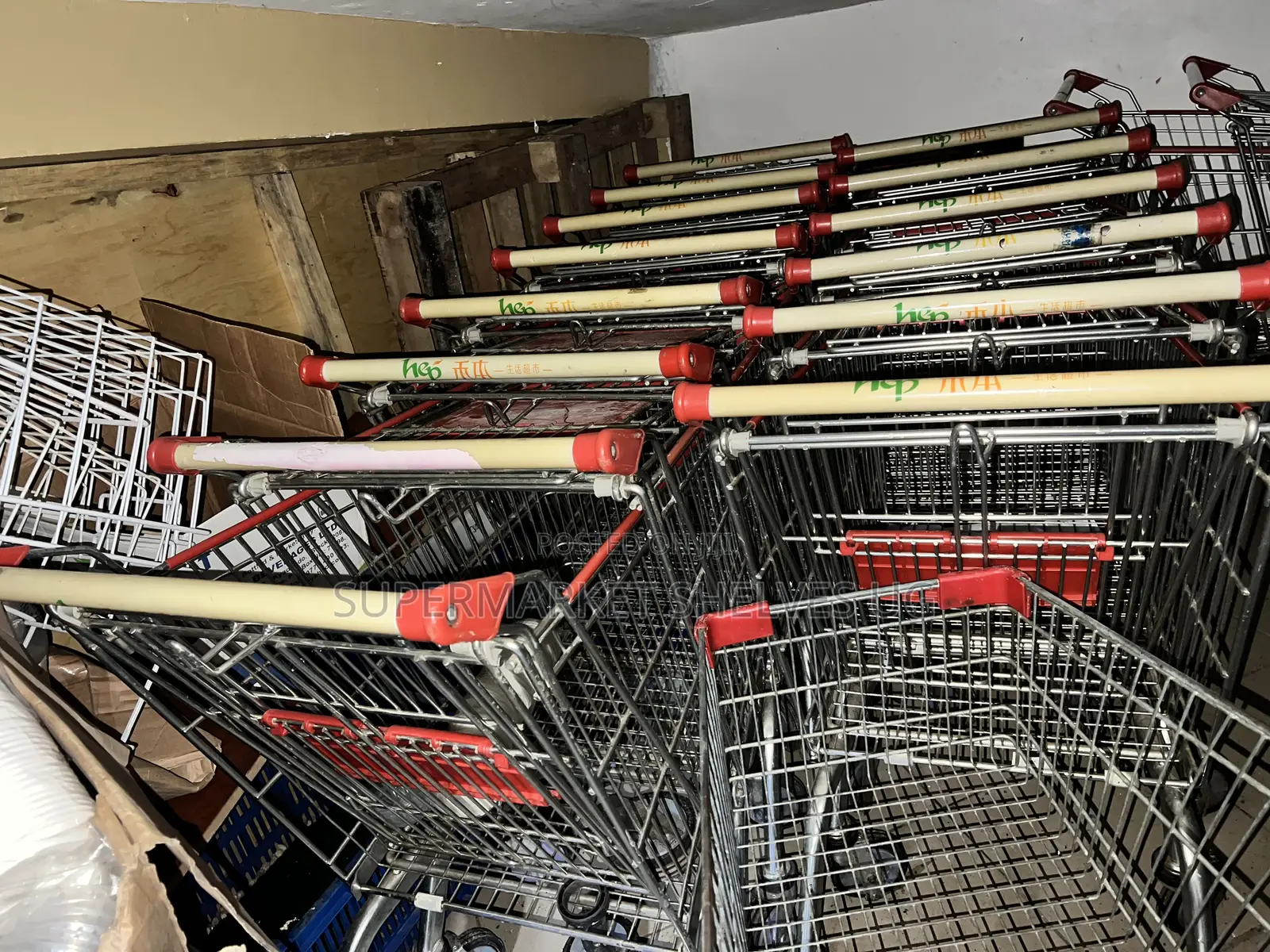 Supermarket Trolleys Plus Buskets on Sale at 280000