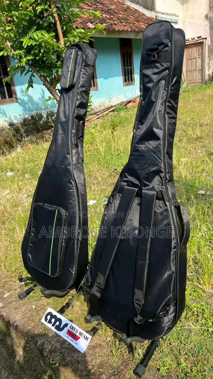 Strong Quality Electric Solo Guitar Bag Double Padded Sponge